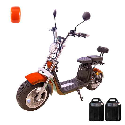CRONY G-029 3000W Electric Scooter With High Speed Double Seat Electric bike Dual Battery