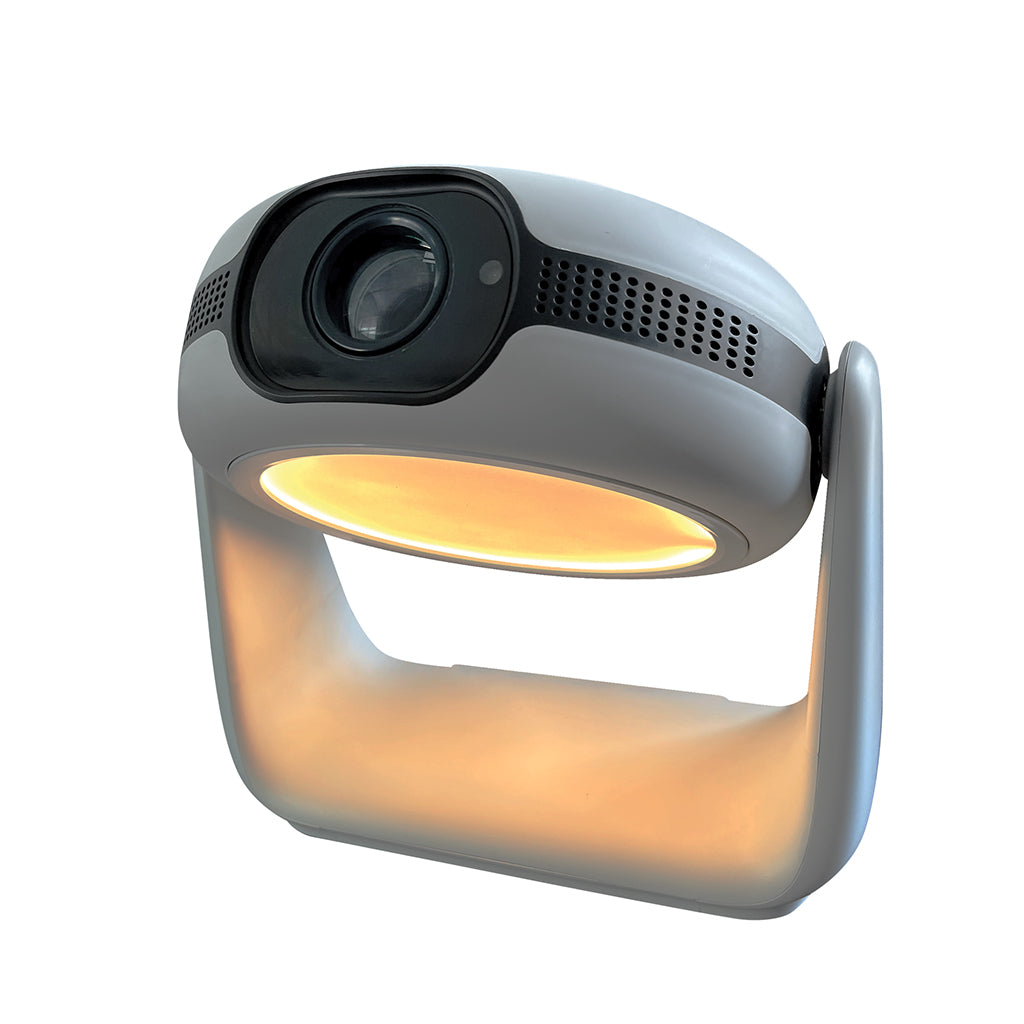 CRONY K2 Circular Projector With Ambient Light 2.4G/5G Wi-Fi Connectivity
