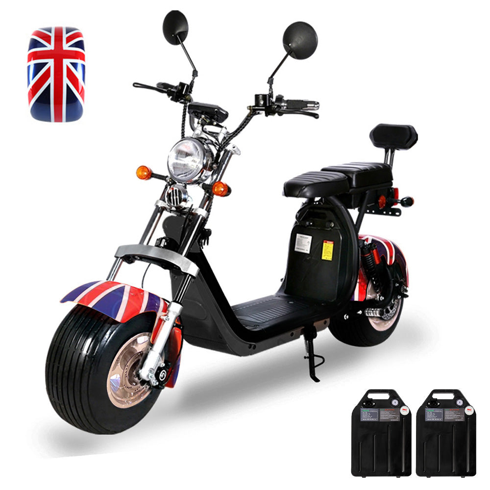 CRONY G-029 3000W Electric Scooter With High Speed Double Seat Electric bike Dual Battery