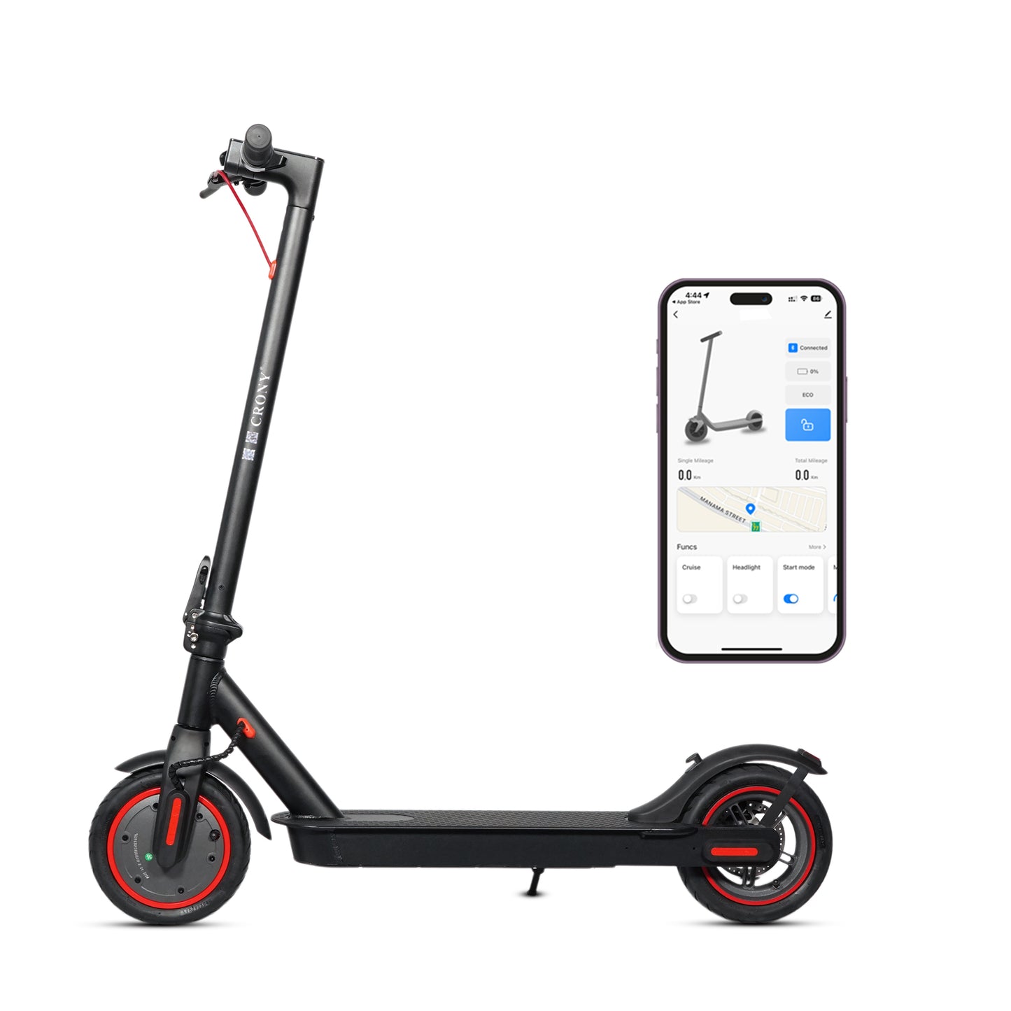 CRONY XM M365 scoote with APP Aluminium Alloy Folded 8.5 Inch Electric Scooter