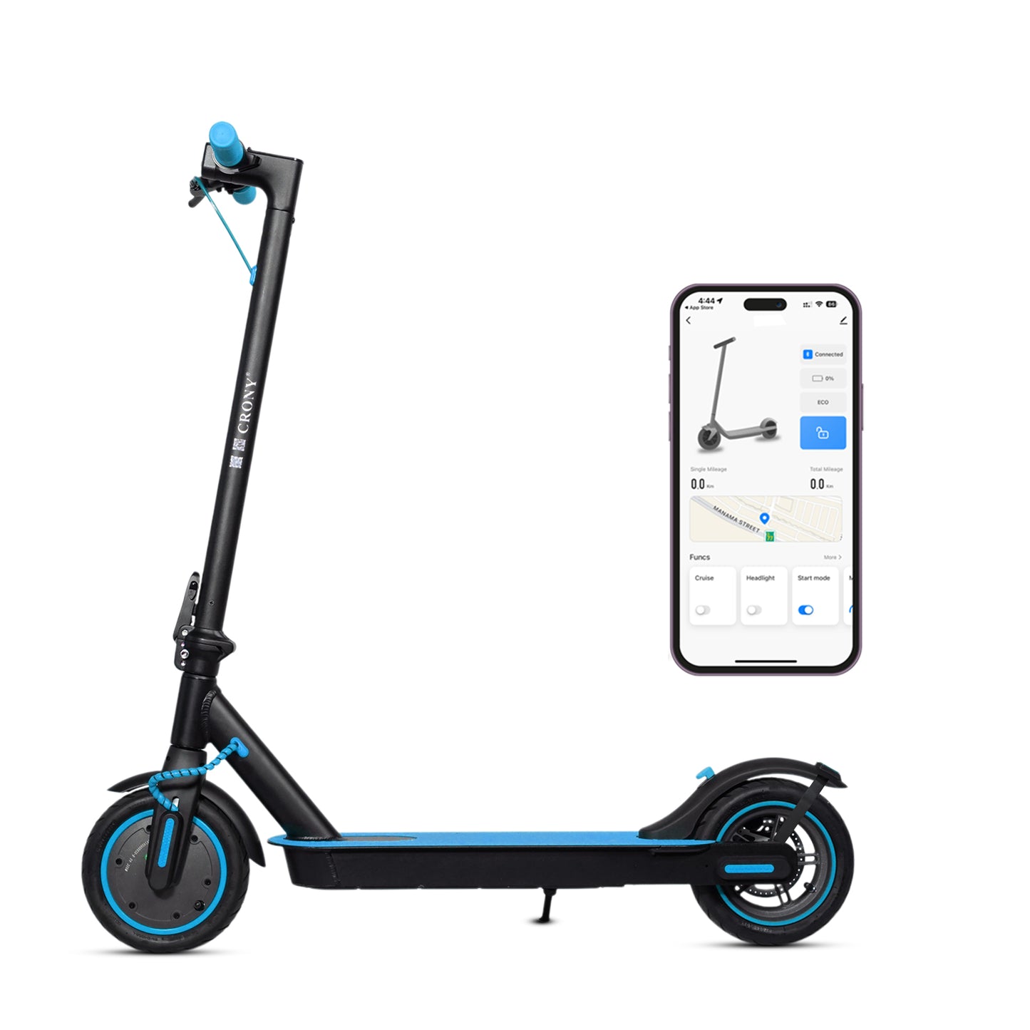 CRONY XM M365 scoote with APP Aluminium Alloy Folded 8.5 Inch Electric Scooter