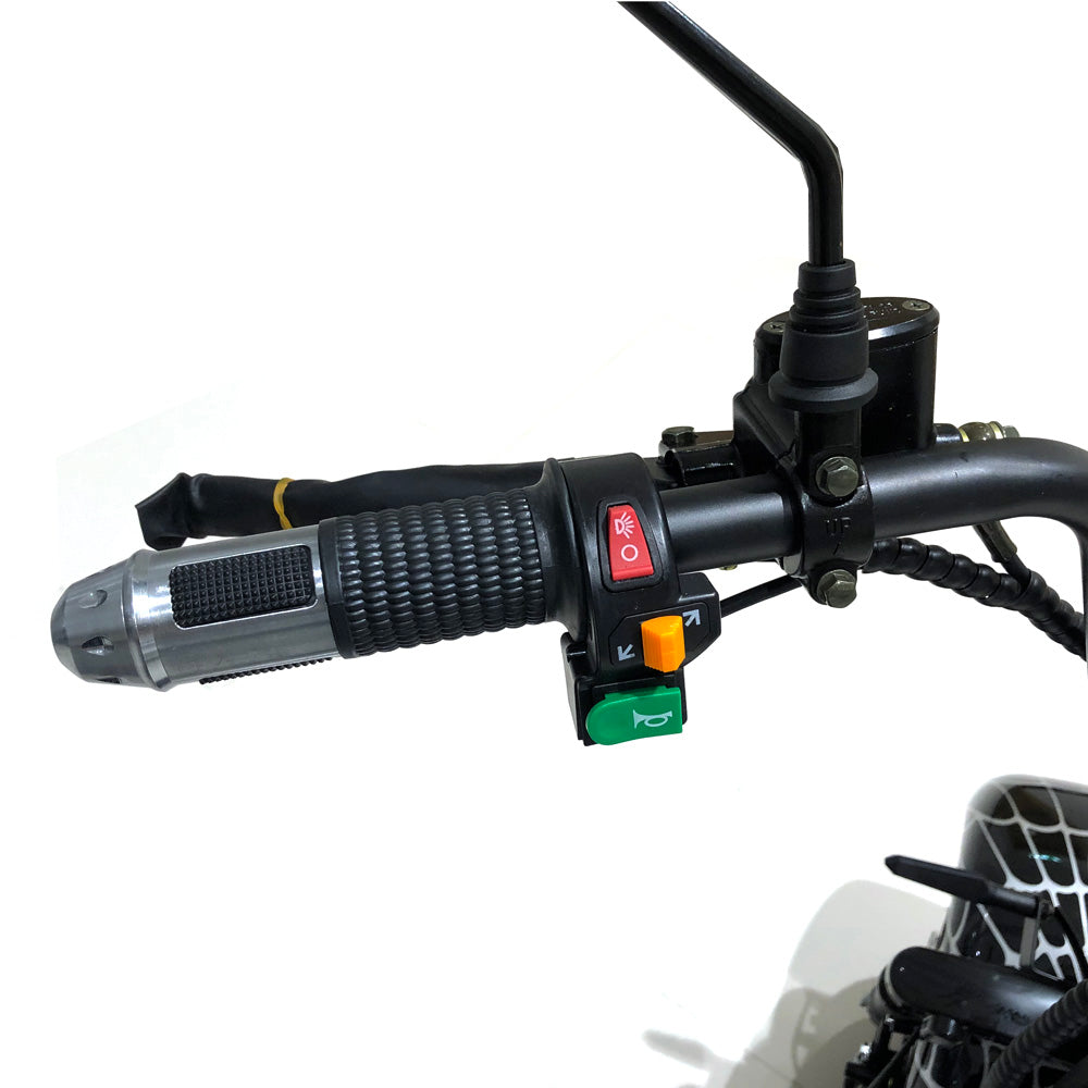 CRONY X3 BIG HARLEY+LI-ion battery+BT+double seat Electric Scooter