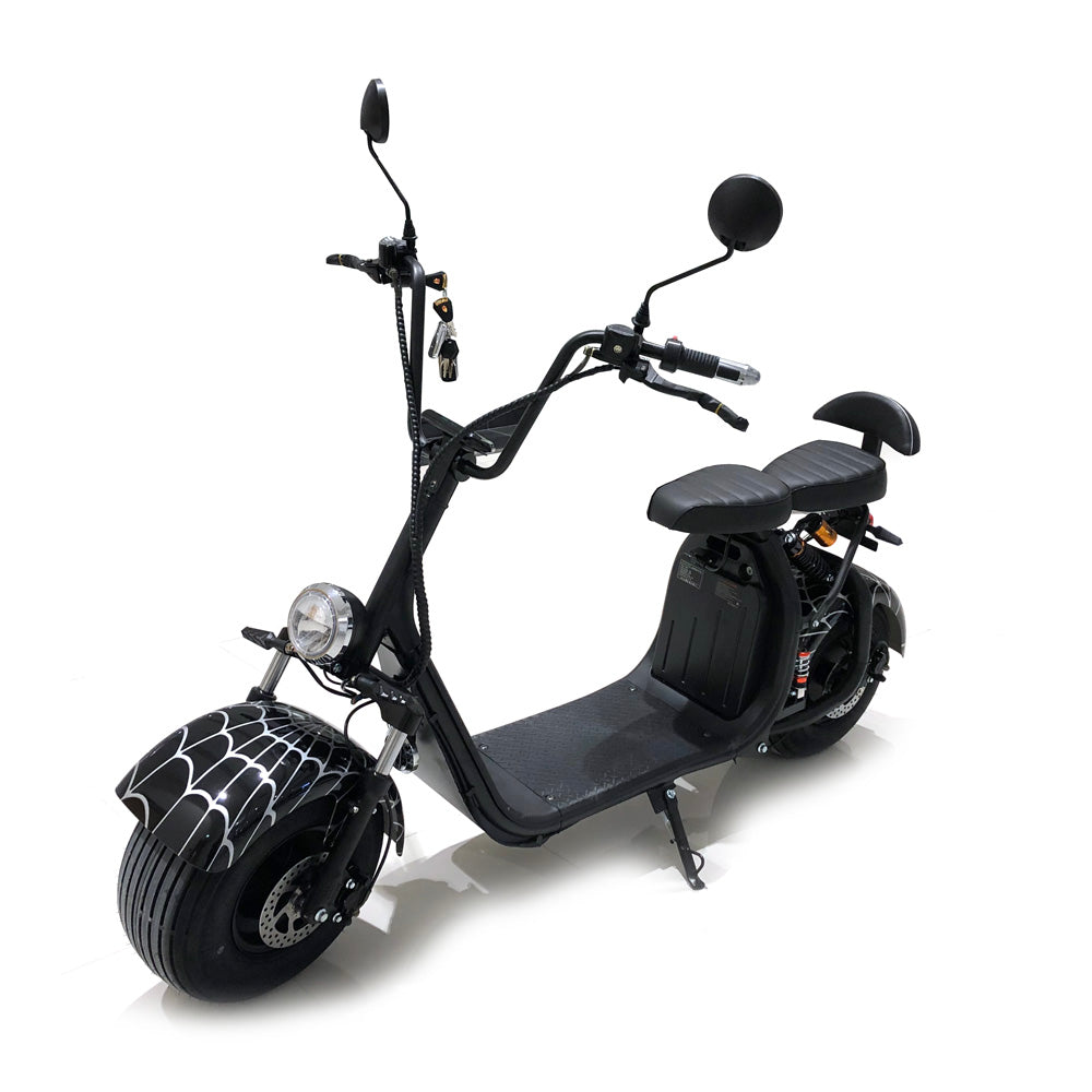 CRONY X3 BIG HARLEY+LI-ion battery+BT+double seat Electric Scooter