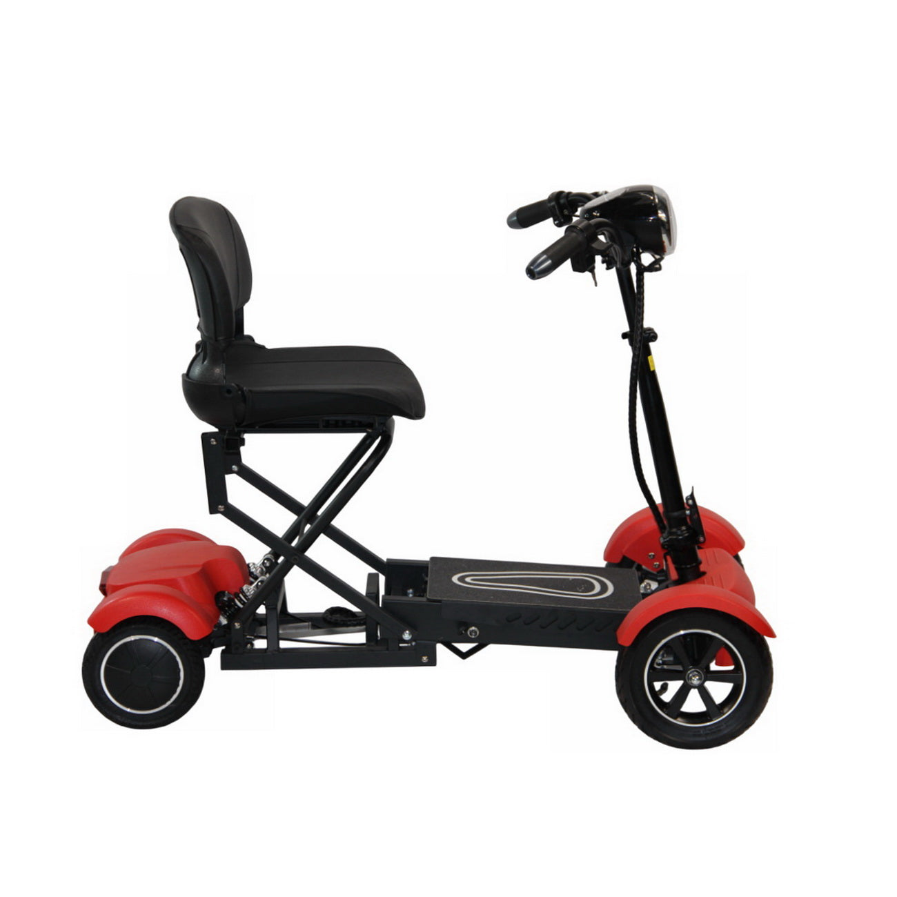 CRONY YB-M-04 سيارة قابلة للطي بأربع عجلات eBike، السرعة القصوى 18كم/ساعة، مدى 30كم، 450واط X2