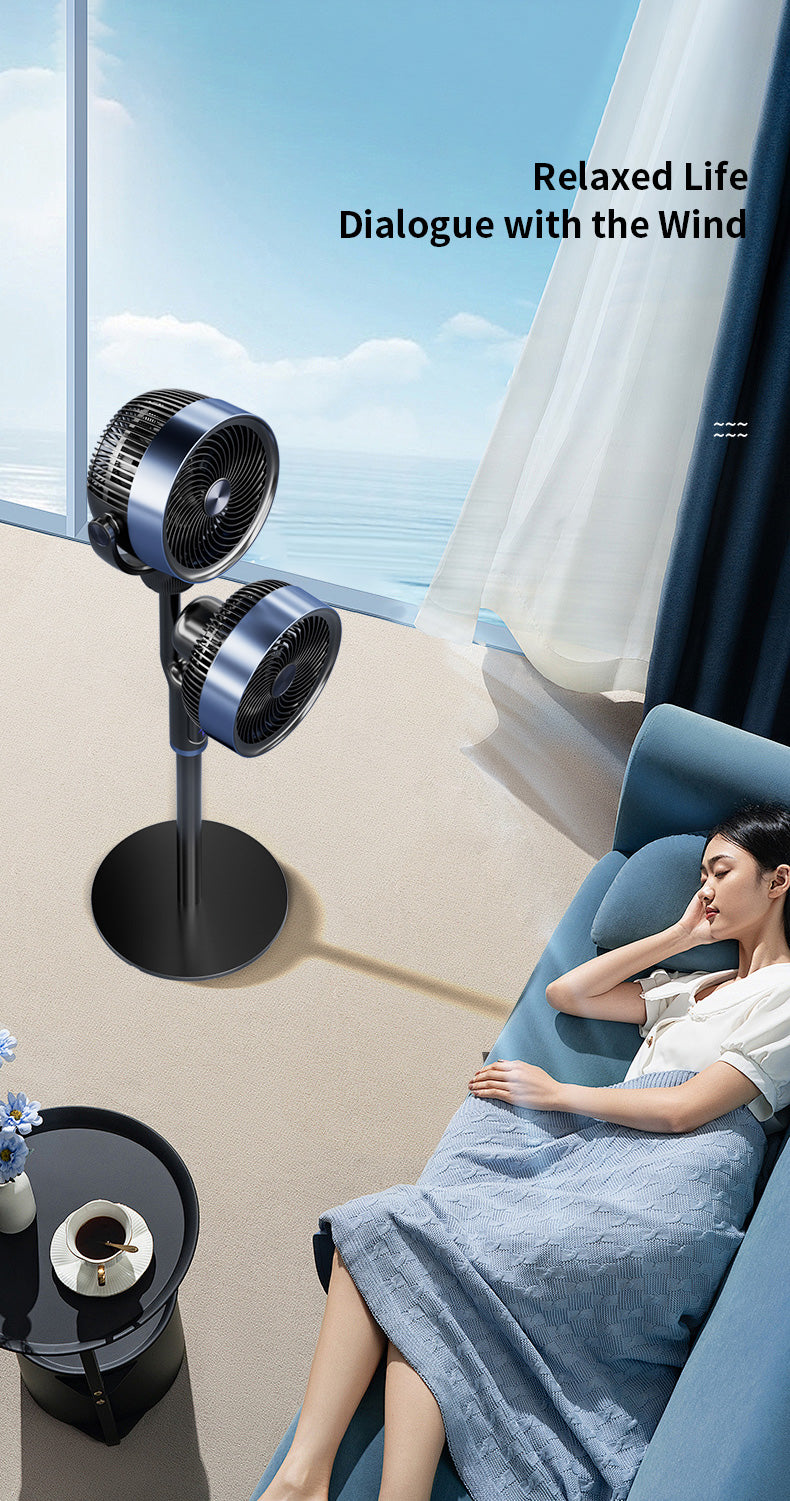 CRONY DYMIROY LC-820 Double-head circulating Fan