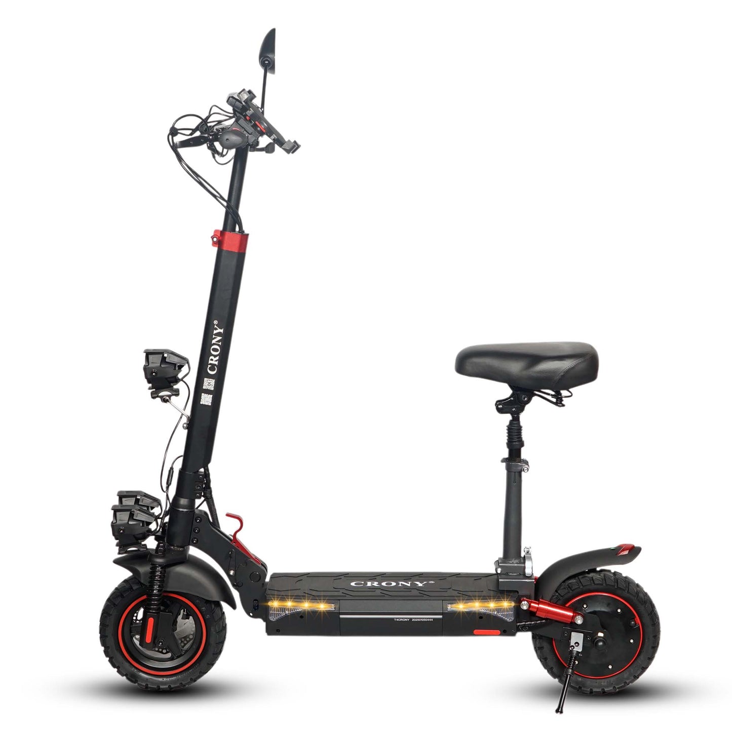 CRONY T4 Electric Scooter Big LCD Display With Seat 2000W Motor Smart App Control