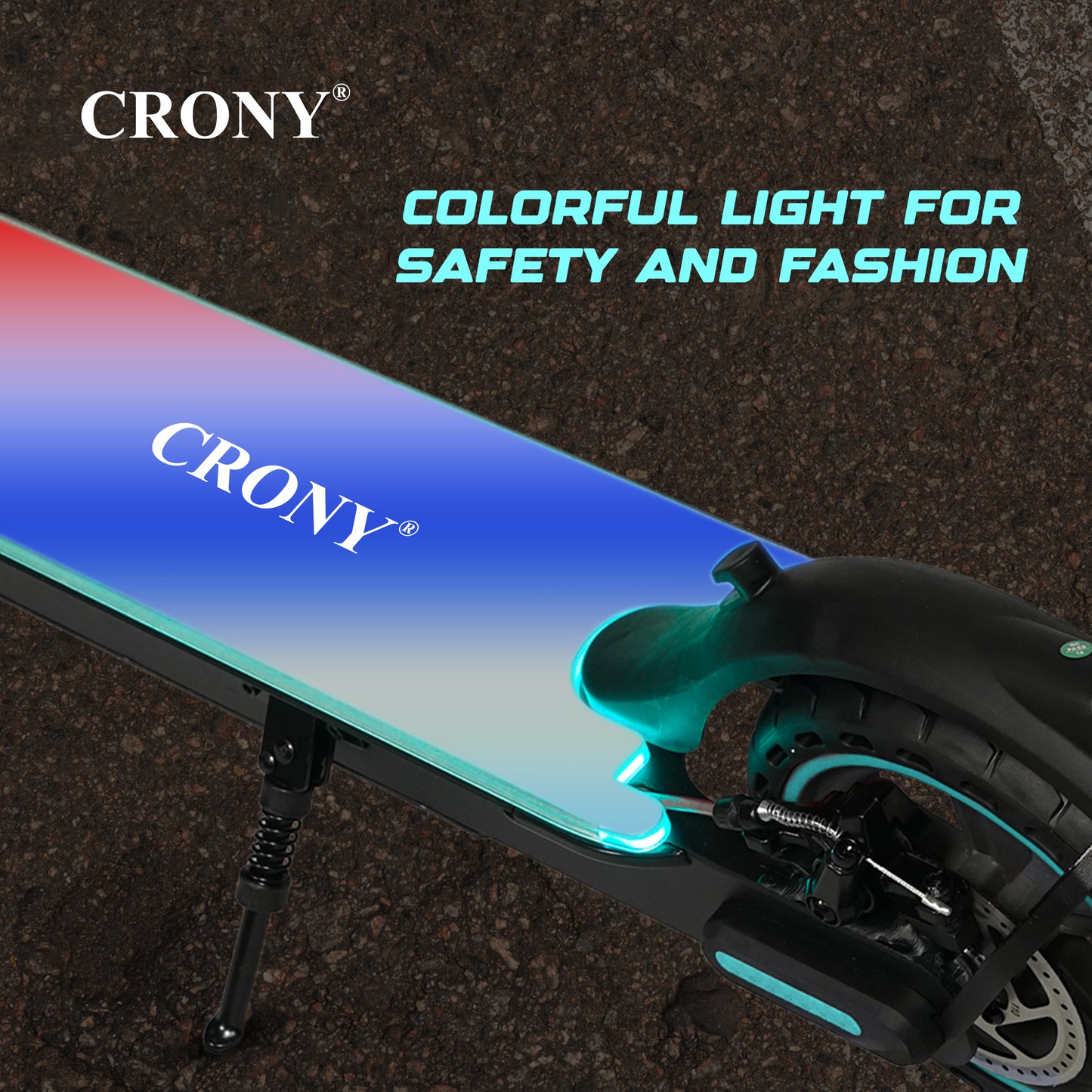 CRONY XM M365 Scooter APP with 7 colors LED with APP