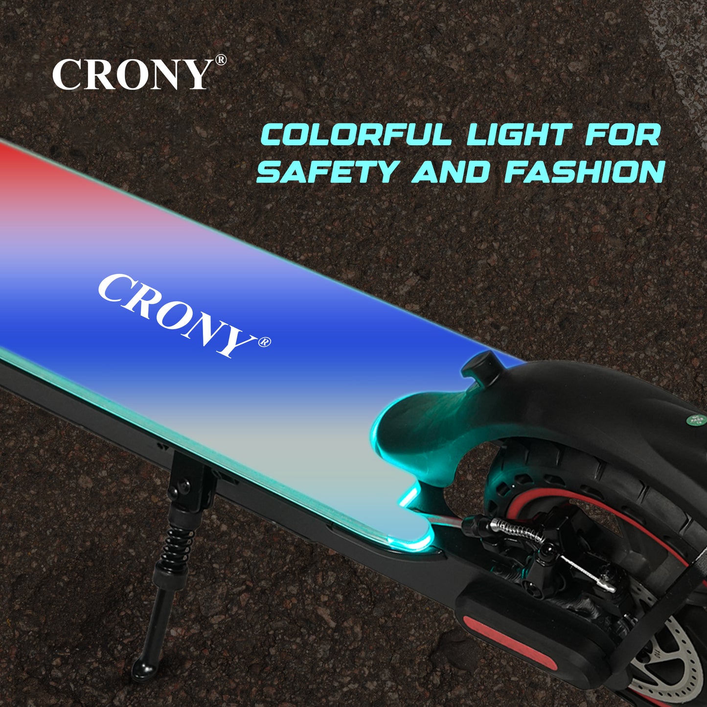 CRONY XM M365 Scooter APP with 7 colors LED with APP