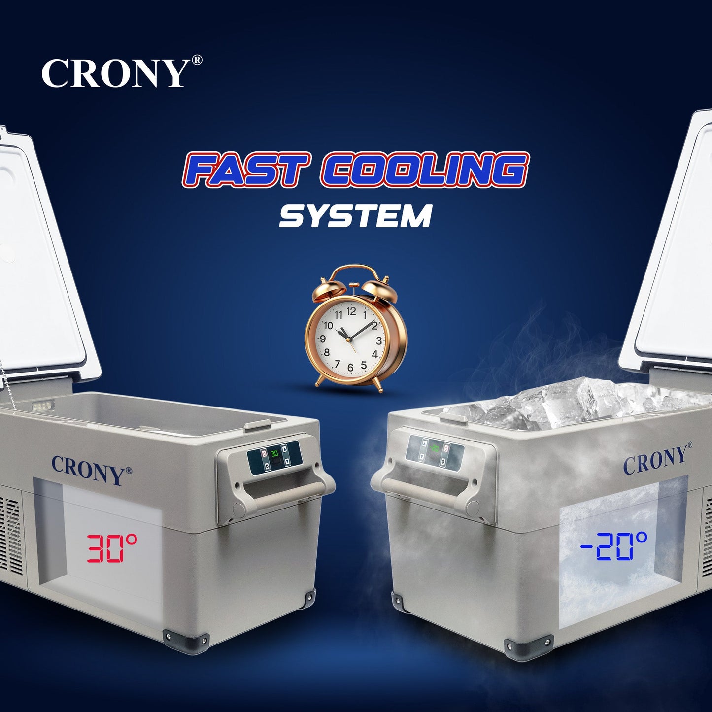 CRONY CF35 Portable Car Refrigerator camping freezer electric cooler best