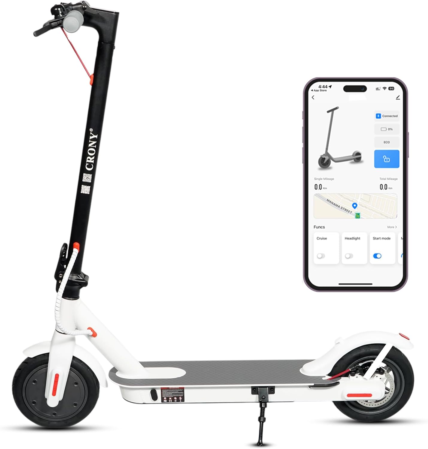 CRONY XM M365 scoote with APP Aluminium Alloy Folded 8.5 Inch Electric Scooter