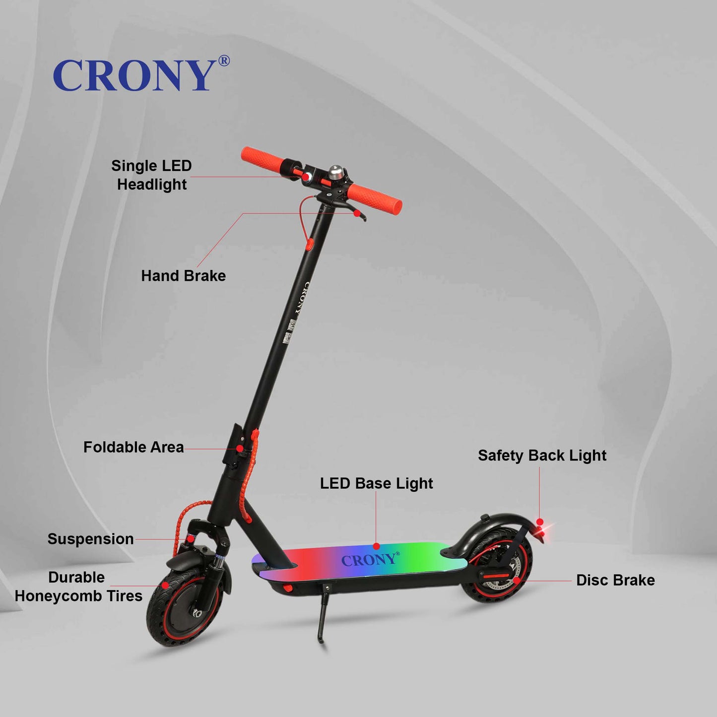 CRONY XM M365 Scooter APP with 7 colors LED with APP