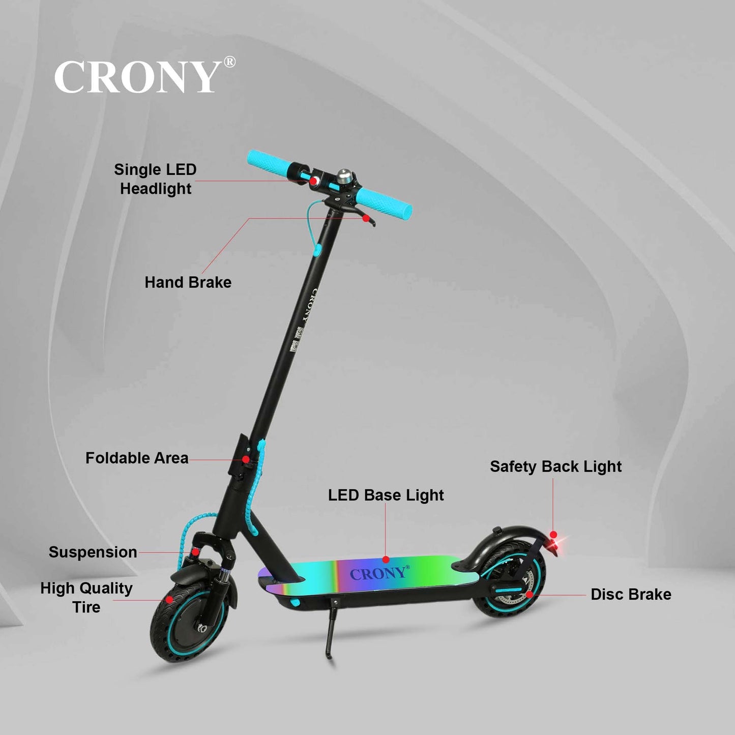 CRONY XM M365 Scooter APP with 7 colors LED with APP