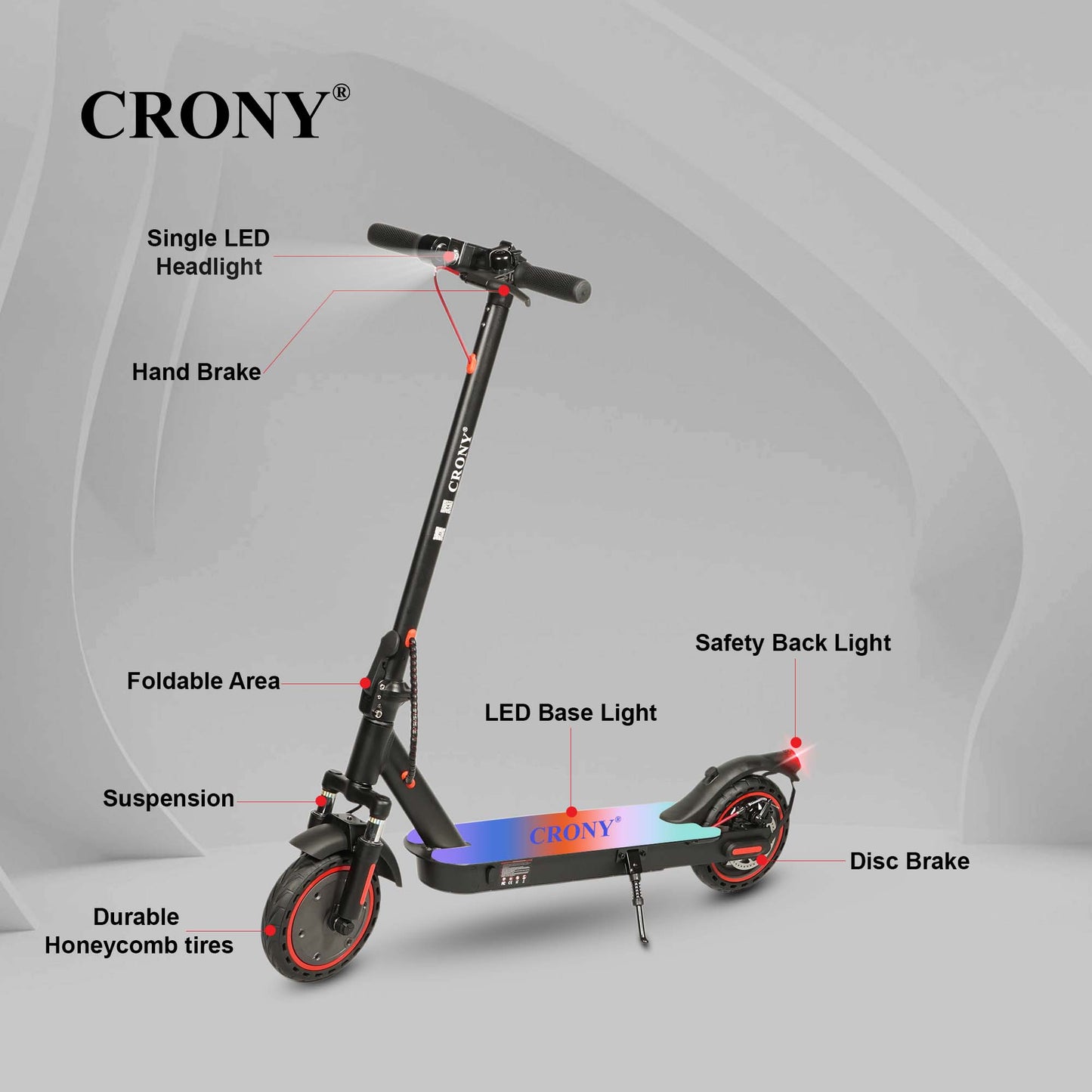 CRONY XM M365 Scooter APP with 7 colors LED with APP
