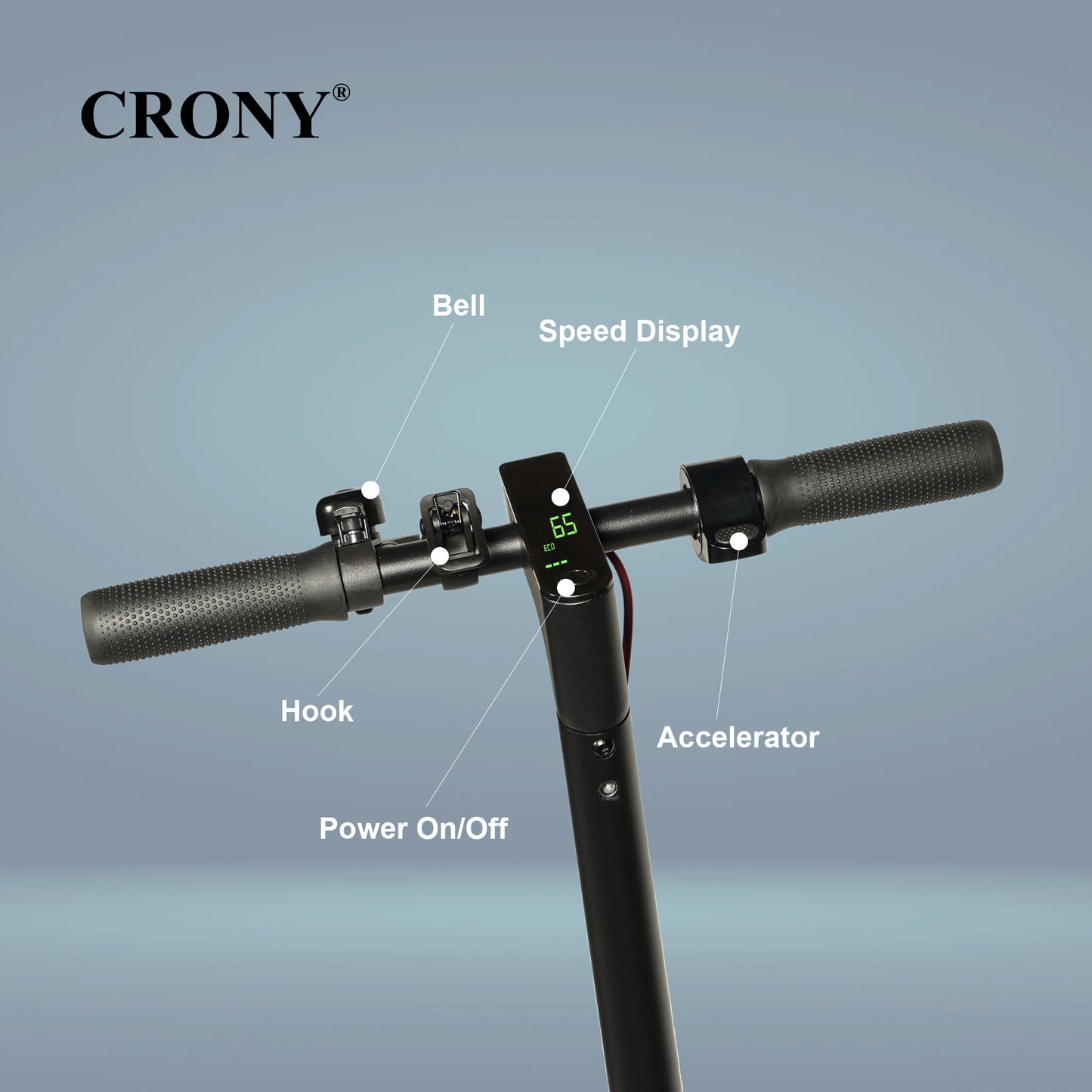 CRONY XM M365 Scooter APP with 7 colors LED with APP