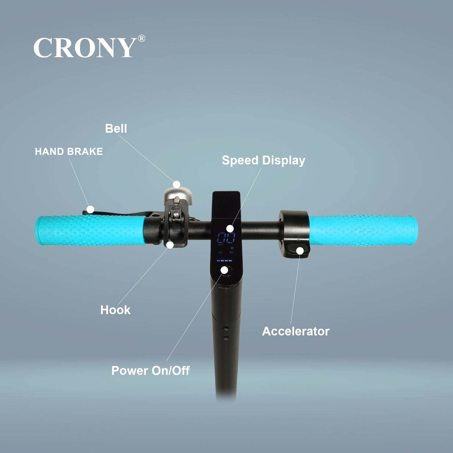 CRONY XM M365 Scooter APP with 7 colors LED with APP
