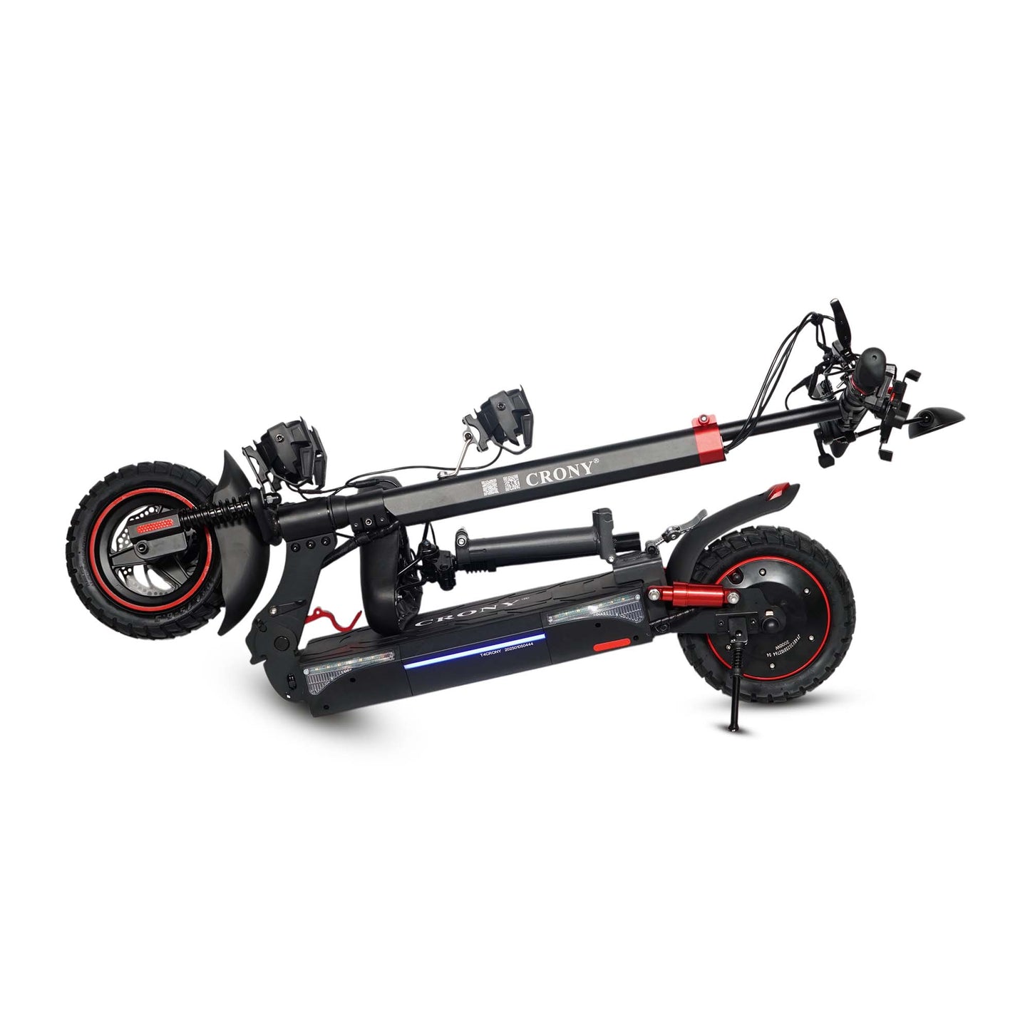 CRONY T4 Electric Scooter Big LCD Display With Seat 2000W Motor Smart App Control