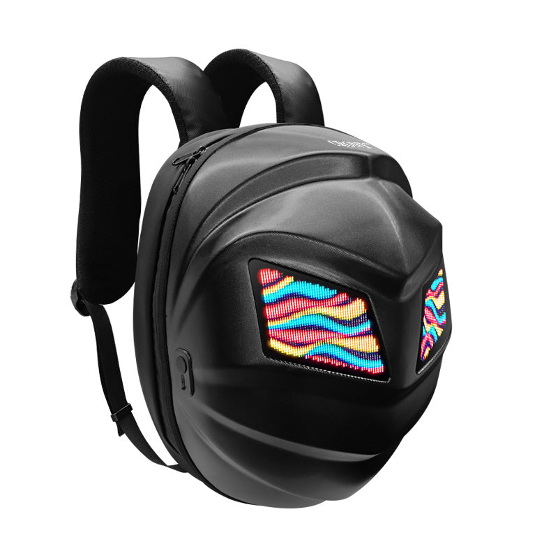CRONY Owl LED Display Backpack Owl LED Eyes Motor Backpack, Backpack, Phone Control Screen Bag, Scooter Bag Bring