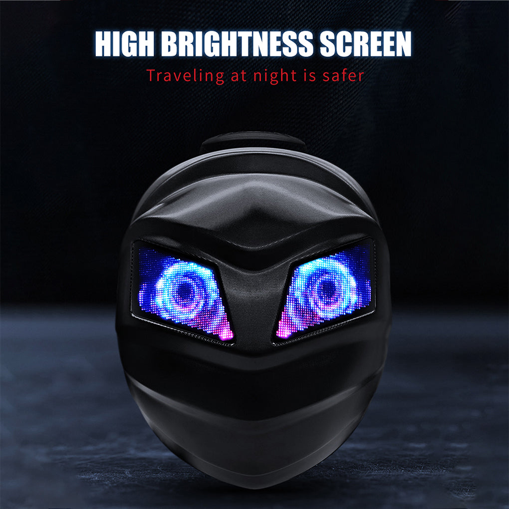 CRONY Owl LED Display Backpack Owl LED Eyes Motor Backpack, Backpack, Phone Control Screen Bag, Scooter Bag Bring