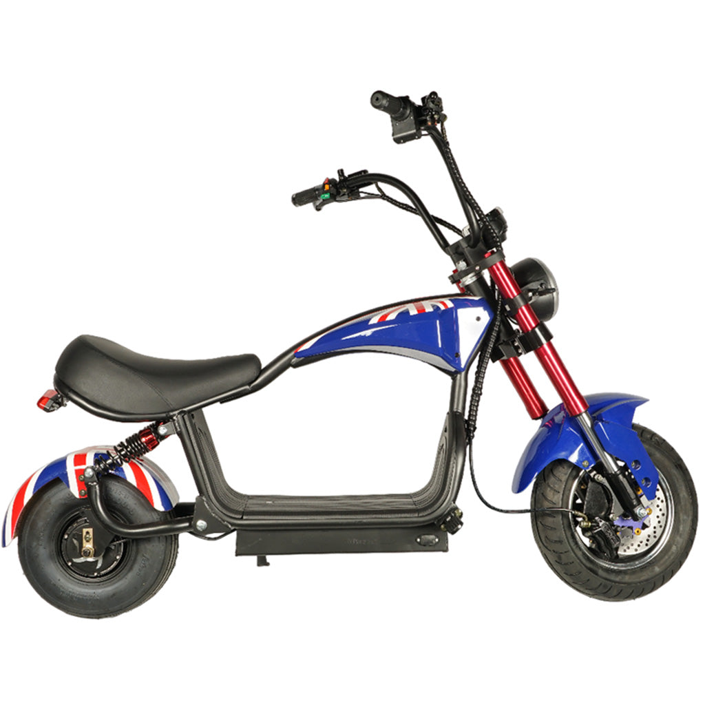CRONY Small X1 1200W Harley Car Electric bicycle Electric Ebike Harley Car Electric Scooter