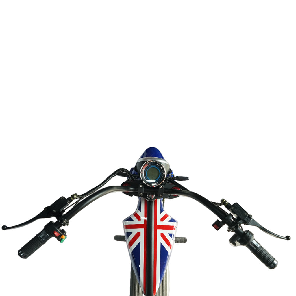 CRONY Small X1 1200W Harley Car Electric bicycle Electric Ebike Harley Car Electric Scooter