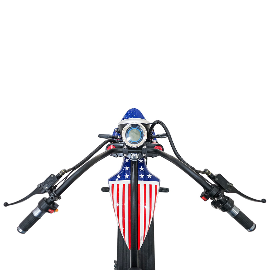 CRONY Small X1 1200W Harley Car Electric bicycle Electric Ebike Harley Car Electric Scooter