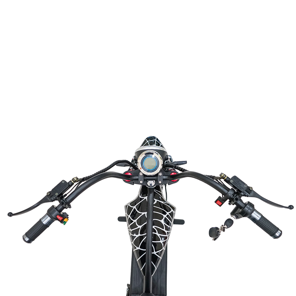 CRONY Small X1 1200W Harley Car Electric bicycle Electric Ebike Harley Car Electric Scooter