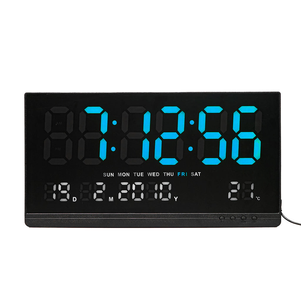 CRONY JH-8025 Led Digital Calender Clock LED perpetual calendar electronic clock