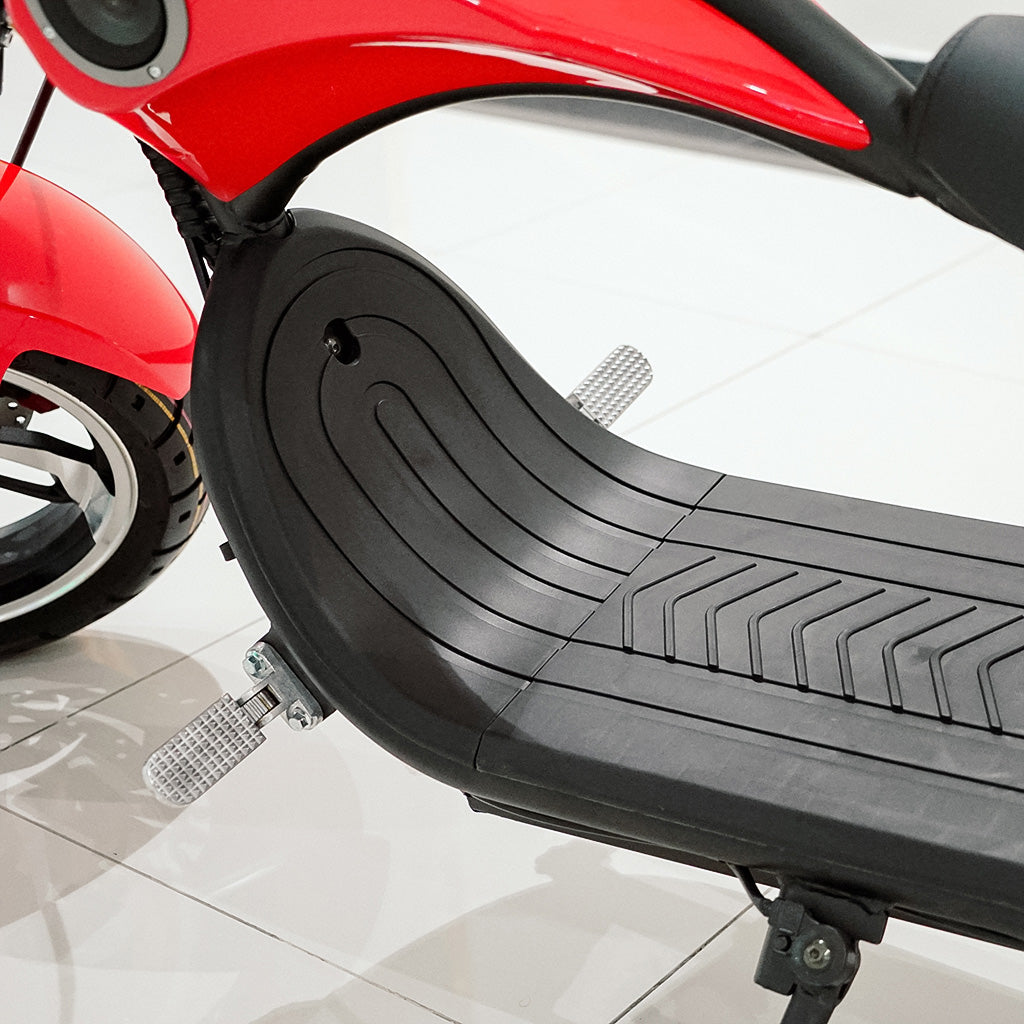 CRONY NEW X1 Harley Electrocar car With BT Speaker Electrocar car Scooter Red