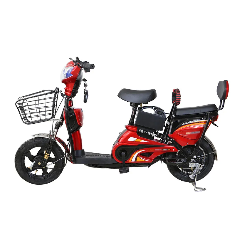 CRONY W6 Electric Bike 3-Speed 14 Inch Electric City Bike Scooter