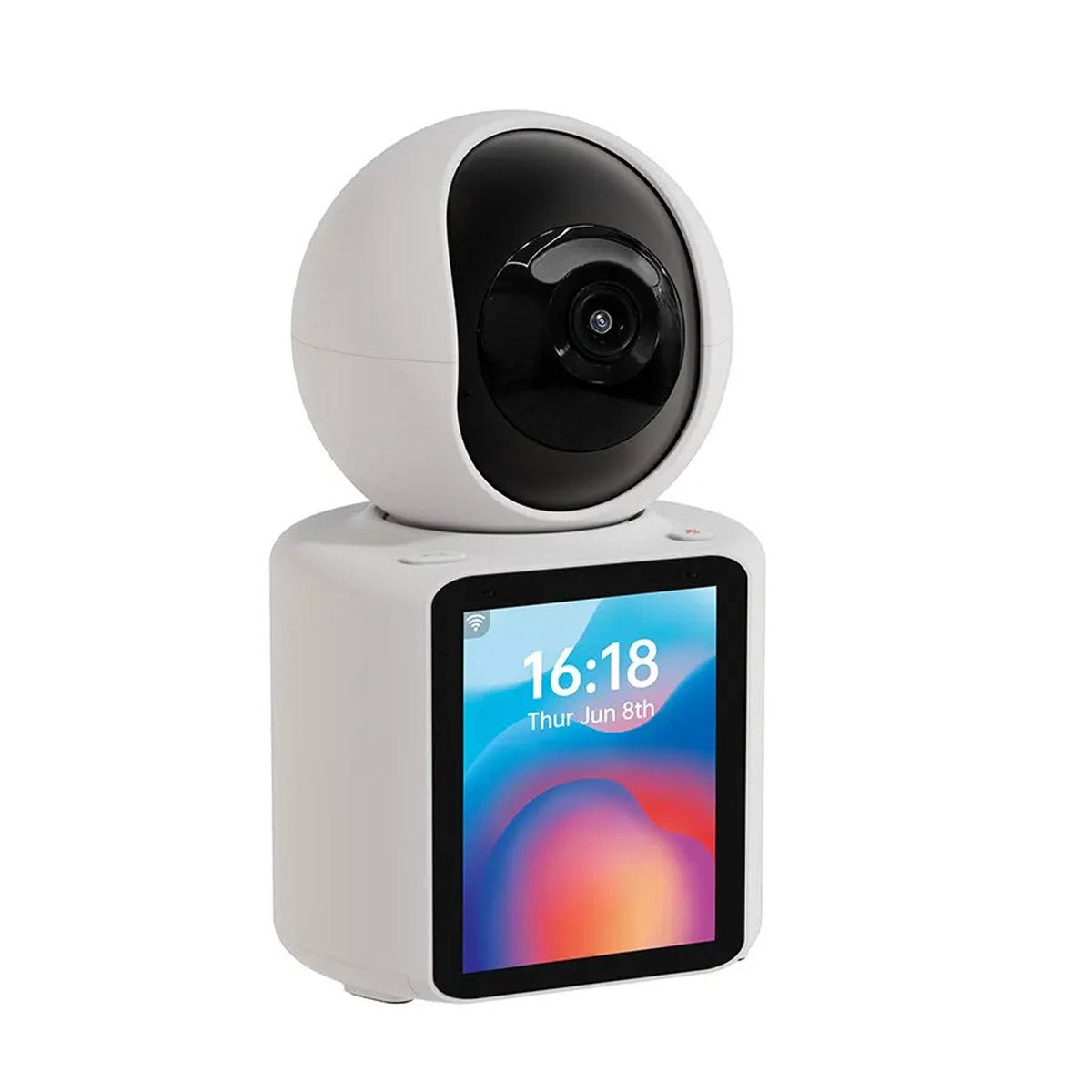 CRONY C30+ Video Calling Camera 2K WIFI Smart Home Security Camera with 1080P Display Real Time Intercom Two Way Audio Night Vision for Baby Monitor and Elderly Care