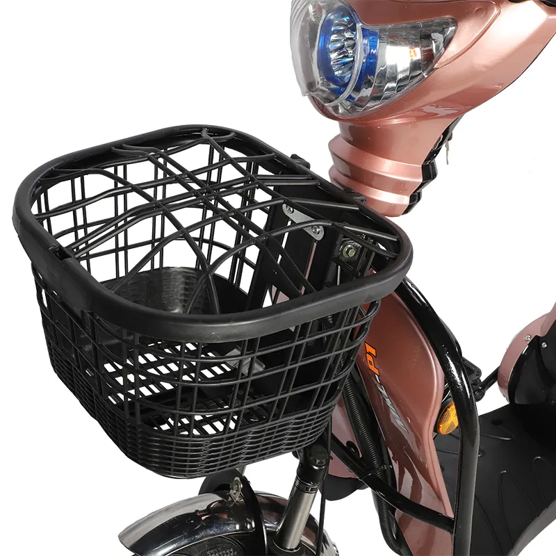 CRONY W6 Electric Bike 3-Speed 14 Inch Electric City Bike Scooter