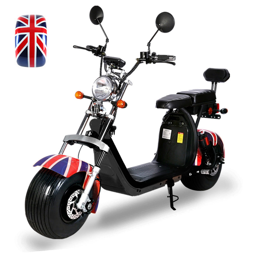 CRONY G-029 3000W Electric Scooter With High Speed Double Seat Electric bike Dual Battery