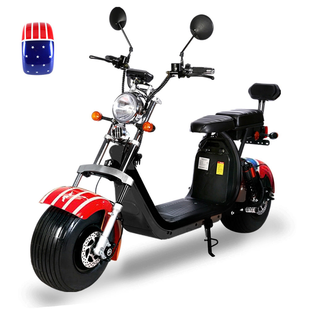 CRONY G-029 3000W Electric Scooter With High Speed Double Seat Electric bike Dual Battery