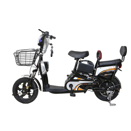 CRONY W6 Electric Bike 3-Speed 14 Inch Electric City Bike Scooter