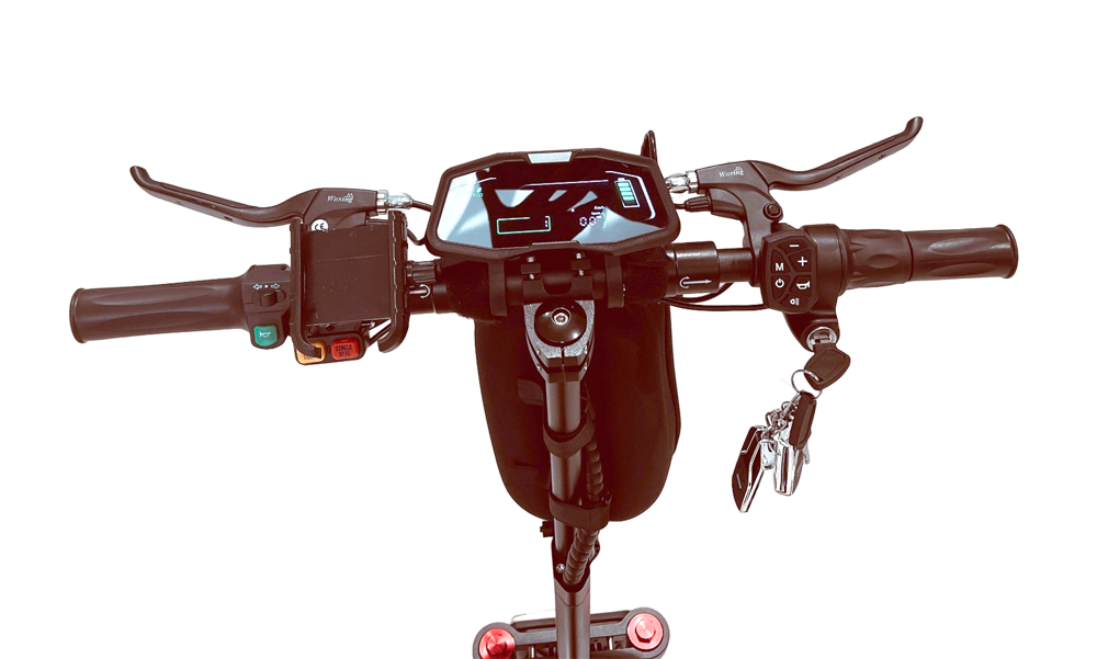 CRONY V18 Electric Scooter Foldable Adult E Scooter Big LCD Display
