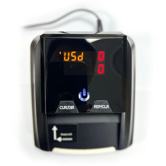 CRONY Banknote Verifiers CN-136 Automatic Money Detector  TFT Display Auto Fake Note Money Detector Portable Counterfeit Bill detector Money Counter