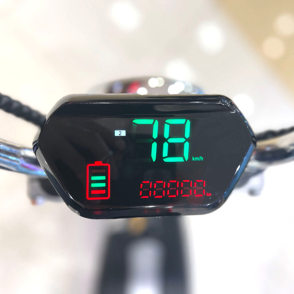 CRONY G-029 3000W Electric Scooter With High Speed Double Seat Electric bike Dual Battery