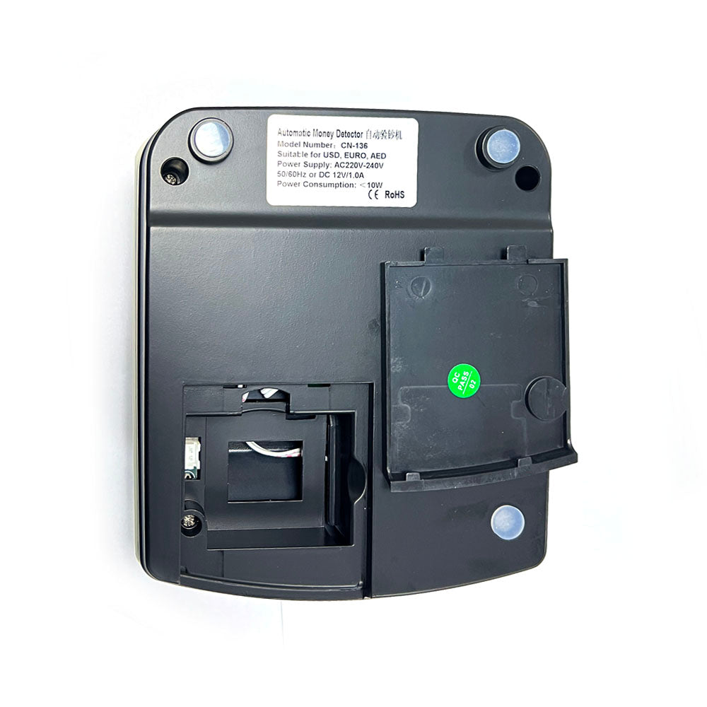 CRONY Banknote Verifiers CN-136 Automatic Money Detector TFT Display Auto Fake Note Money Detector Portable Counterfeit Bill detector Money Counter