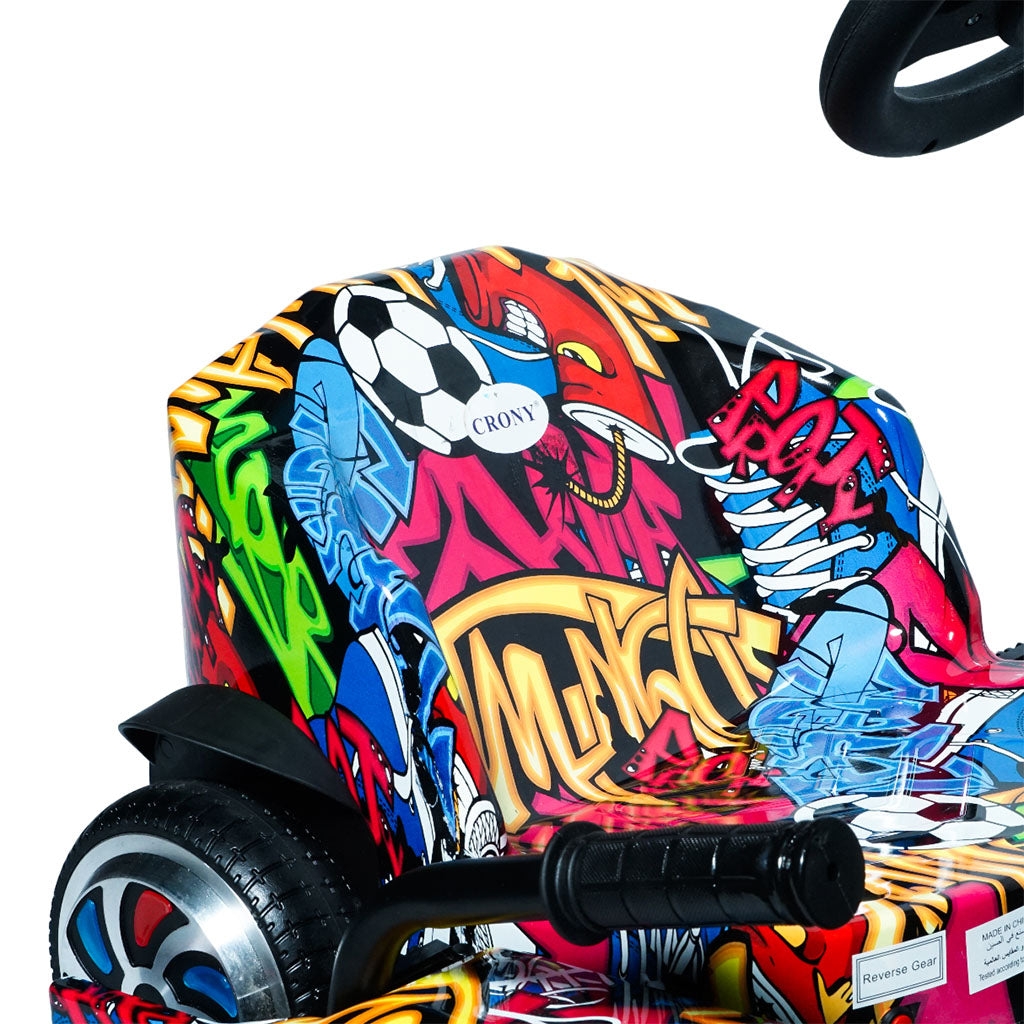 CRONY JL001-04 Go Kart II Kids Electric Scooter 250W 36V LED Wheel Lights