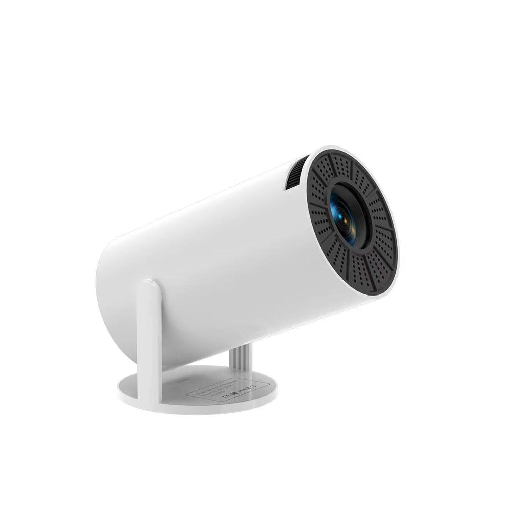 CRONY K1 Cylinder Projector Portable Mini Home Theater 720P Android Projector with WiFi Bluetooth HDMI USB 120 Lumens Indoor Movie Projector for Kids and Family