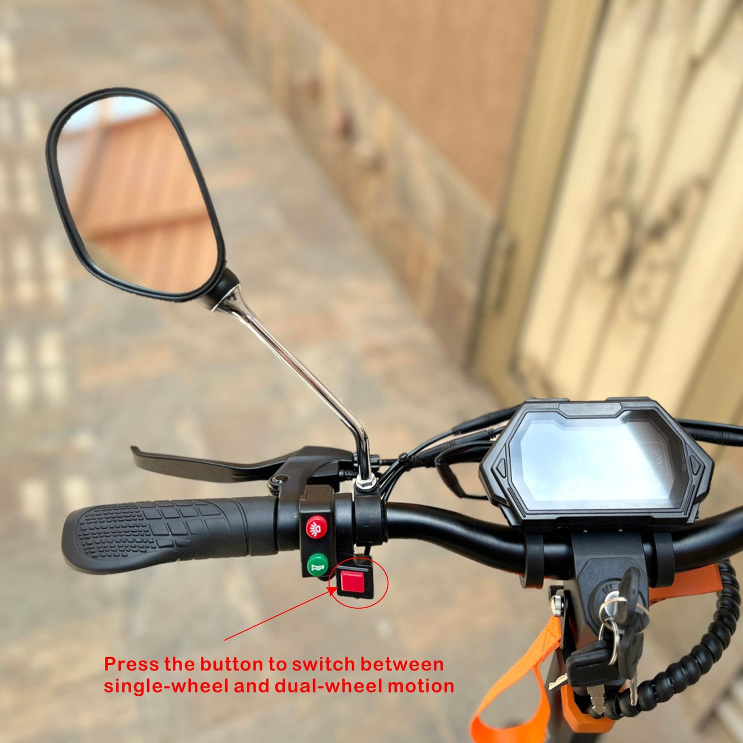 CRONY M4 Max dual drive with APP 2400W E-scooter electric scooter