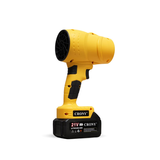 CRONY MD-1018 Force blower Jet Dry Blower 21V Lithium Battery Stepless Speed Control Cordless Handheld Air Blower Turbo Fan Rechargeable Portable Electric Air Duster