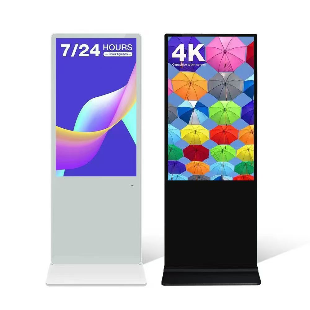 CRONY TX65-2 65 Inch Indoor Digital Signage Touch Screen Kiosk 4K Android Floor Standing Advertising Display