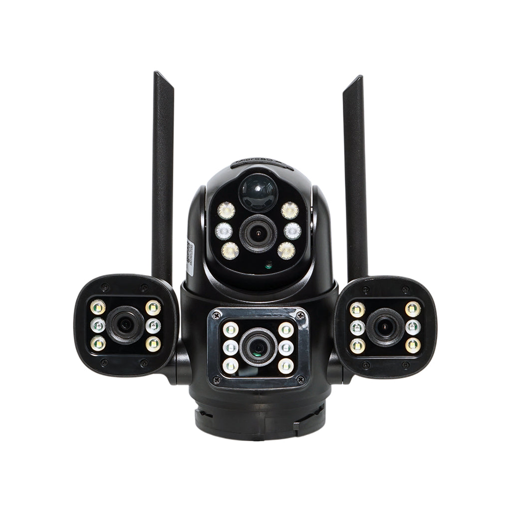 CRONY XA12-4G-4K 4MP 1080P Solar Camera with 4G Connectivity PTZ Function IR Night Vision Two-way Audio