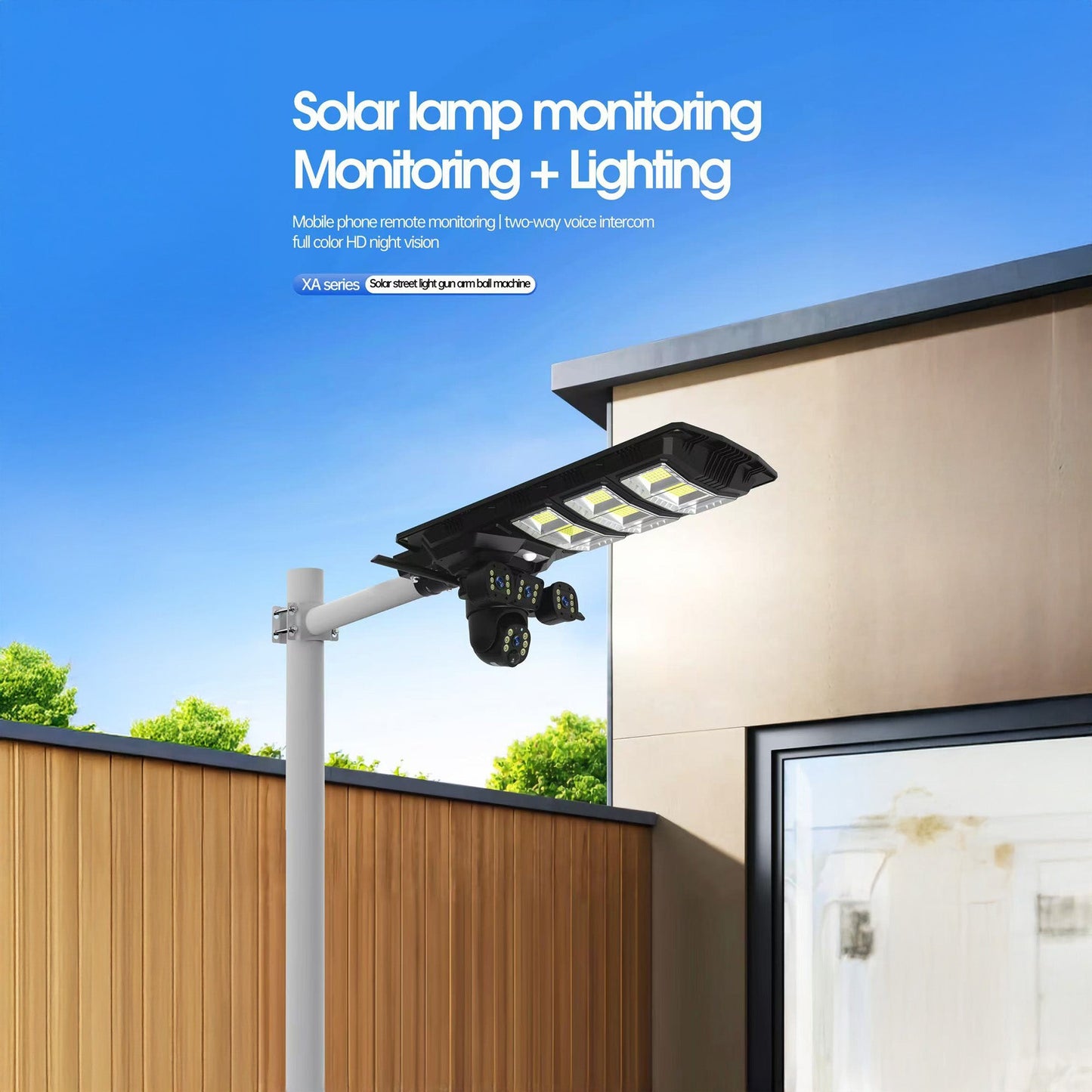 CRONY XA12-4G-4K 4MP 1080P Solar Camera with 4G Connectivity PTZ Function IR Night Vision Two-way Audio