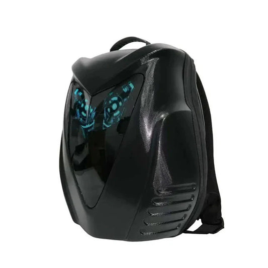 CRONY Owl LED Display Backpack Owl LED Eyes Motor Backpack, Backpack, Phone Control Screen Bag, Scooter Bag Bring