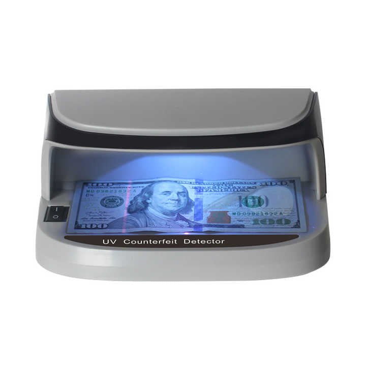 CRONY Banknote Verifiers AL-09 Auto UV Counterfeit Money Detector Handy Mini Counterfeit Money Detector Scanner Machine With UV