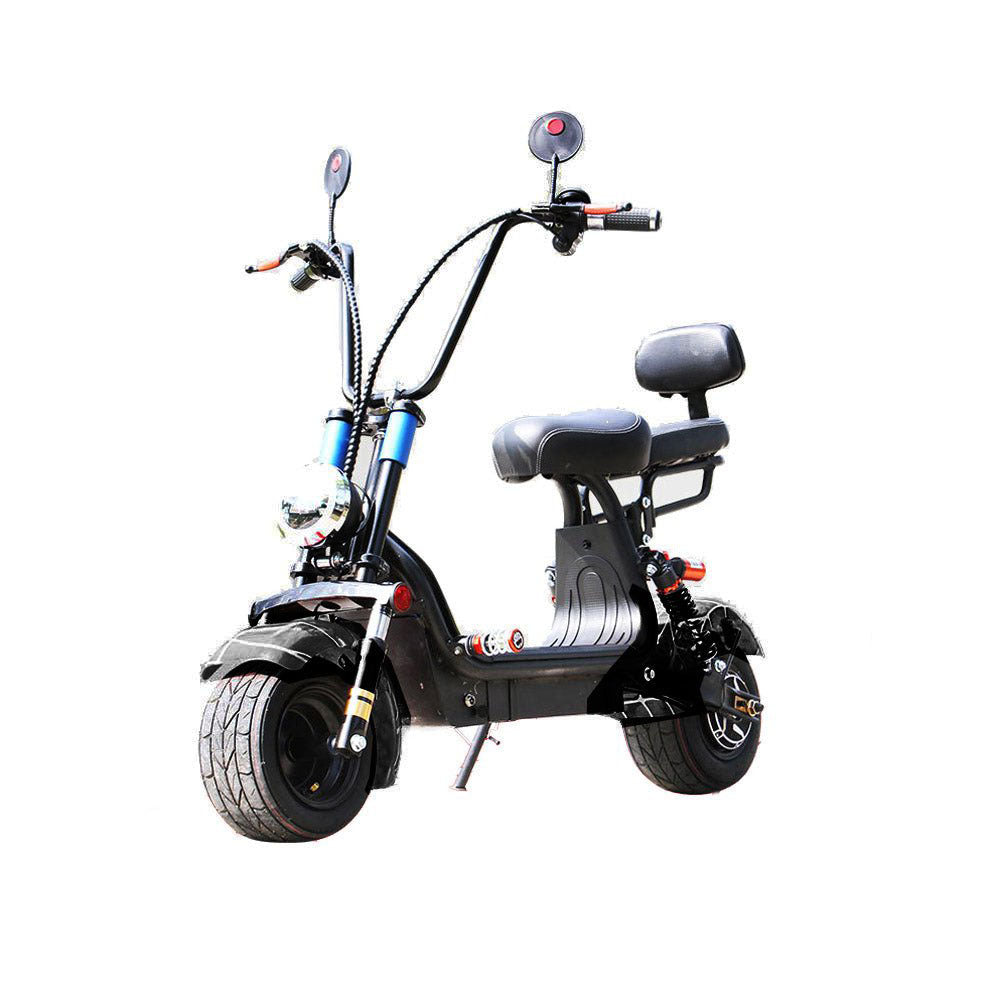 CRONY Small Harley big tires with BT 1000w high power electric scooter Black Spider