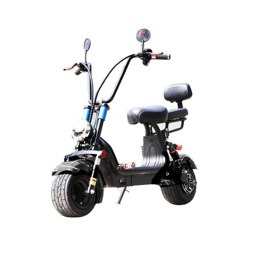 CRONY Small Harley big tires with BT  1000w high power electric scooter Black Spider