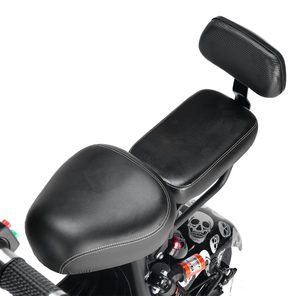CRONY Small Harley two seat big tires with BT 1000w 60KM/H high power two wheels adult electric scooter motorcycle | RED Spider - Edragonmall.com